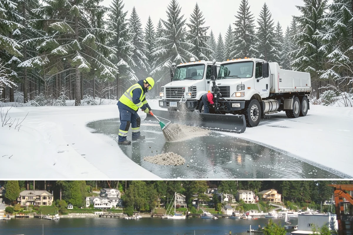 Emergency Residential Snow Removal in Gig Harbor, Pierce County, WA - Save our number before winter so help is one call away when a storm outpaces the forecast.