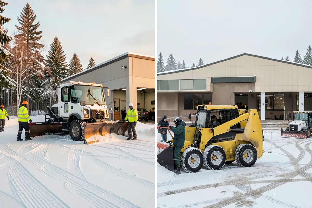 Emergency Residential Snow Removal in Hunts Point, King County, WA - We take your emergency call and confirm the urgent need