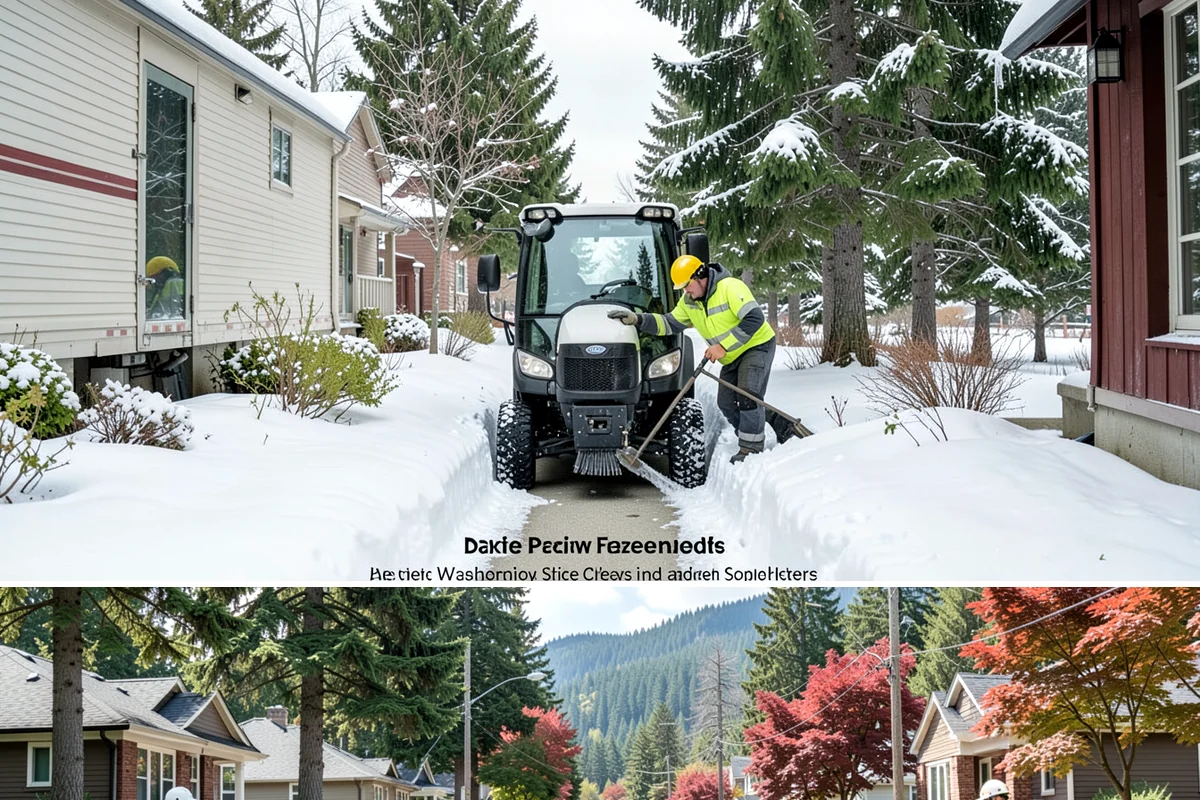 Emergency Residential Snow Removal in Hunts Point, King County, WA - Save our number before winter so help is one call away when a storm outpaces the forecast.