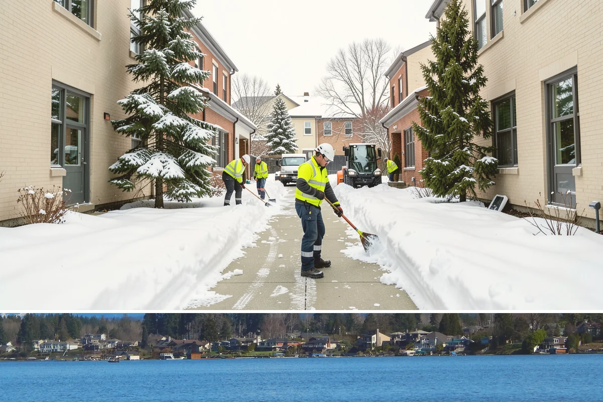 Emergency Residential Snow Removal in Lake Stevens, Snohomish County, WA - Save our number before winter so help is one call away when a storm outpaces the forecast.