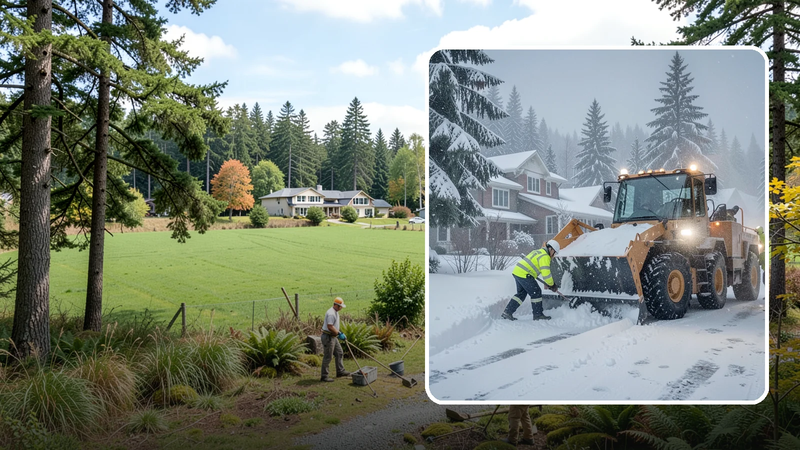 Emergency Residential Snow Removal in Lyman, Skagit County, WA - We respond fast to residential snow emergencies when a sudden storm traps your household at home.