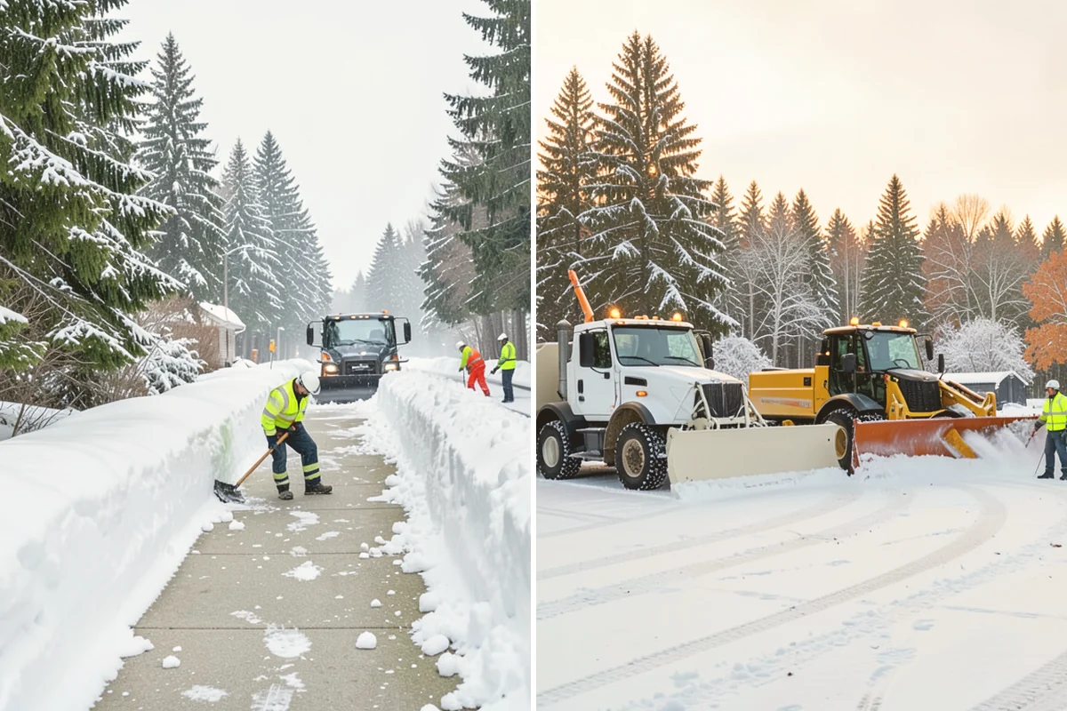 Emergency Residential Snow Removal in Lynnwood, Snohomish County, WA - We take your emergency call and confirm the urgent need