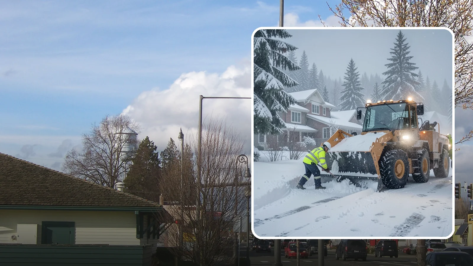 Emergency Residential Snow Removal in Marysville, Snohomish County, WA - We respond fast to residential snow emergencies when a sudden storm traps your household at home.