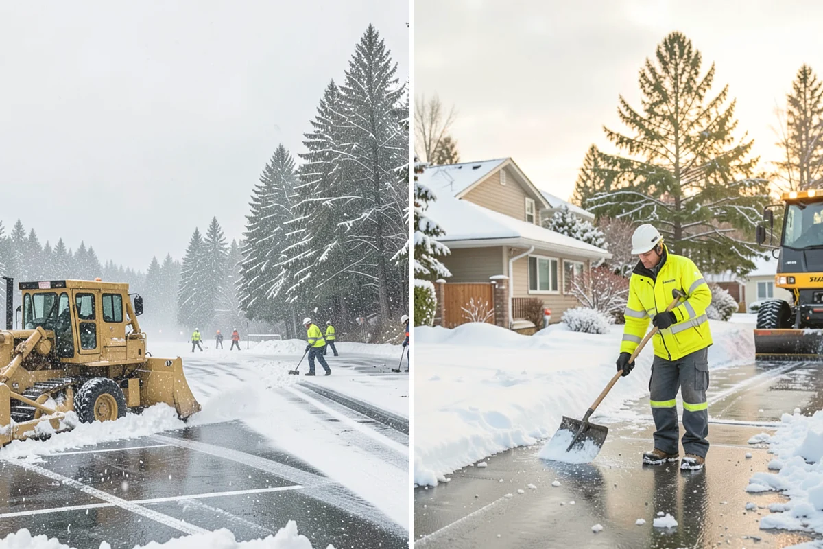 Emergency Residential Snow Removal in Monroe, Snohomish County, WA - We take your emergency call and confirm the urgent need
