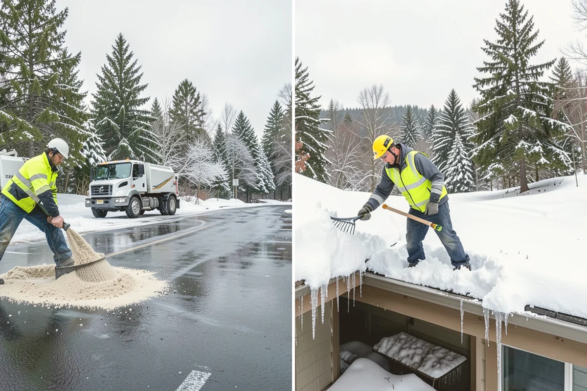 Emergency Residential Snow Removal in Newcastle, King County, WA - We take your emergency call and confirm the urgent need
