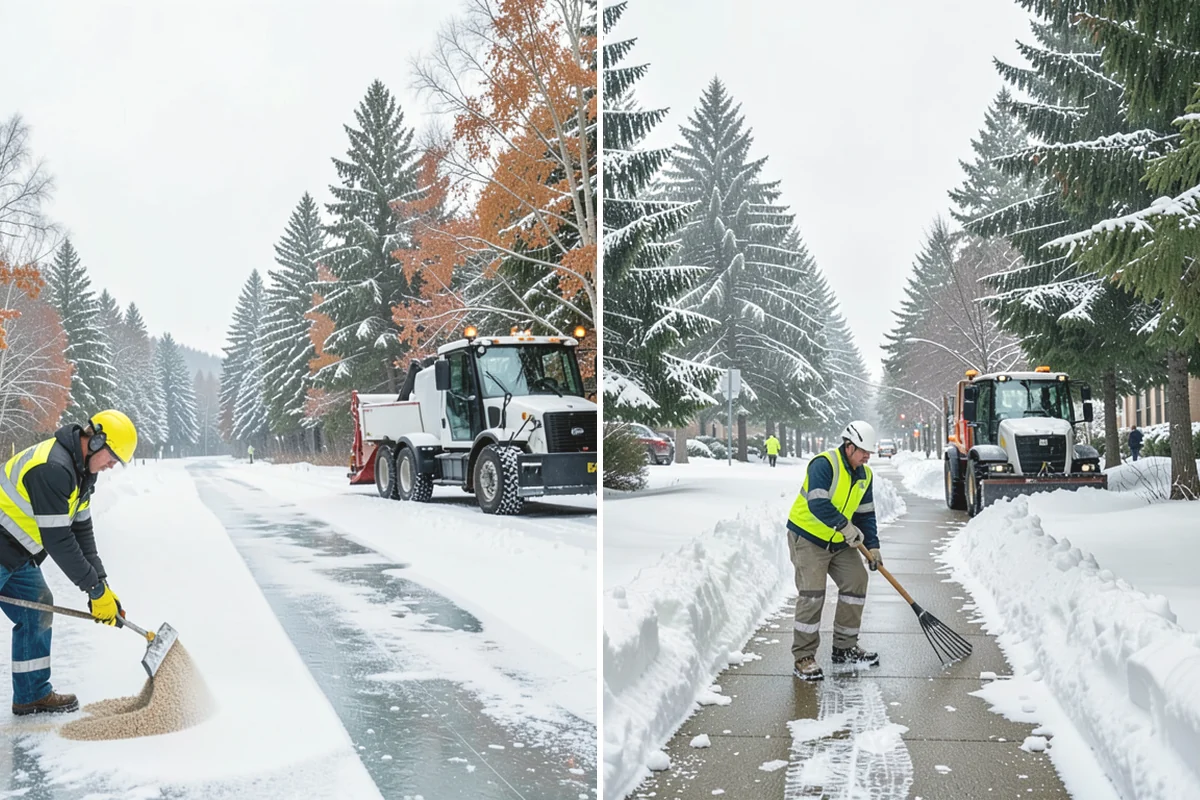 Emergency Residential Snow Removal in North Bend, King County, WA - We take your emergency call and confirm the urgent need