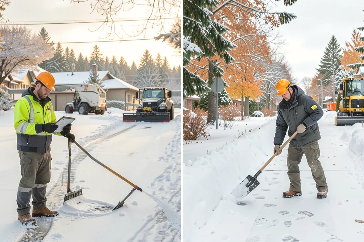 Emergency Residential Snow Removal in Oak Harbor, Island County, WA - We take your emergency call and confirm the urgent need