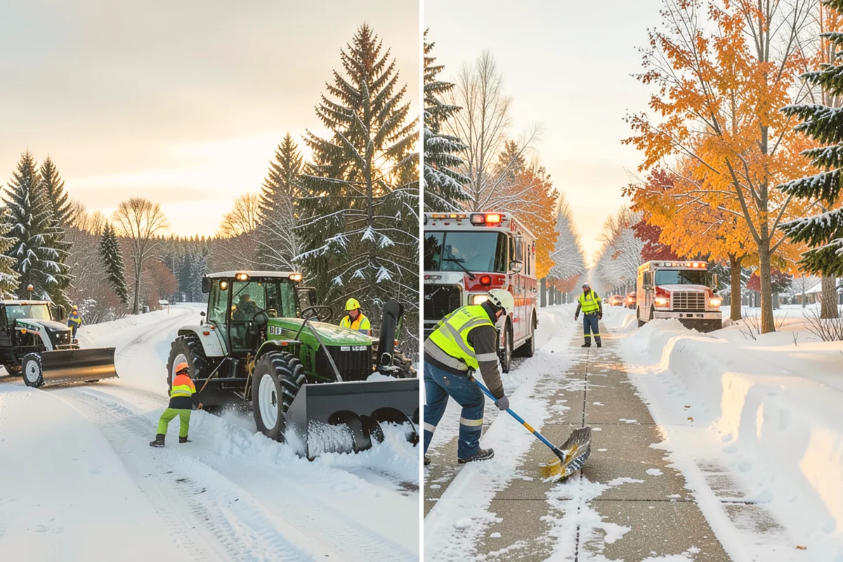Emergency Residential Snow Removal in Orting, Pierce County, WA - We take your emergency call and confirm the urgent need