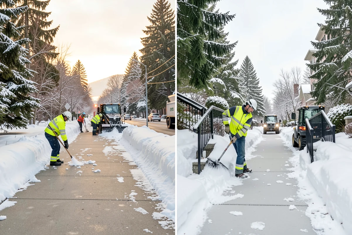Emergency Residential Snow Removal in SeaTac, King County, WA - We take your emergency call and confirm the urgent need