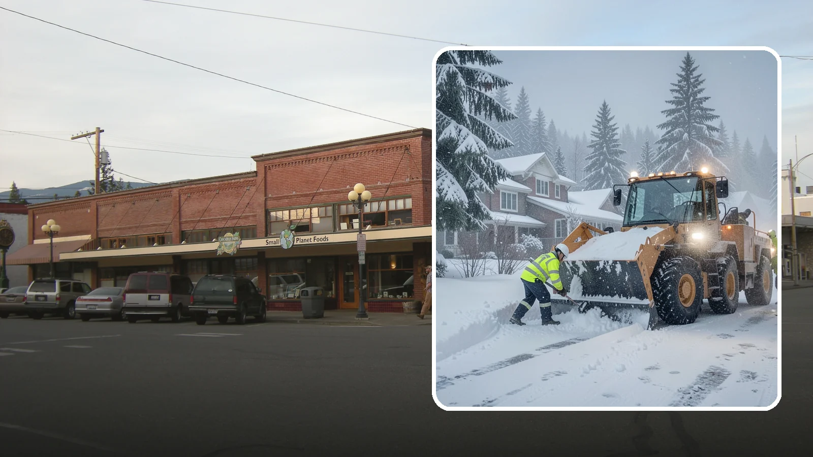 Emergency Residential Snow Removal in Sedro-Woolley, Skagit County, WA - We respond fast to residential snow emergencies when a sudden storm traps your household at home.