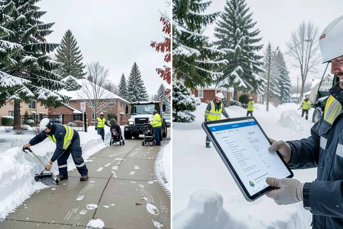 Emergency Residential Snow Removal in Shoreline, King County, WA - We take your emergency call and confirm the urgent need