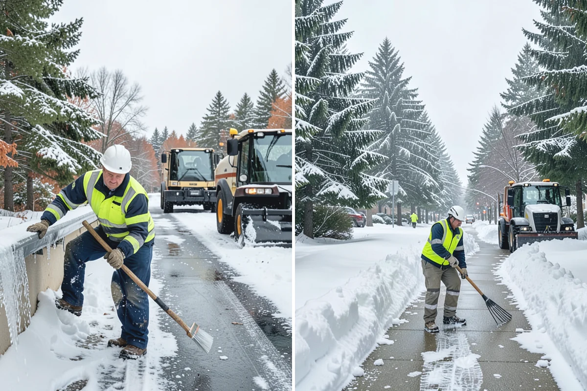 Emergency Residential Snow Removal in South Prairie, Pierce County, WA - We take your emergency call and confirm the urgent need