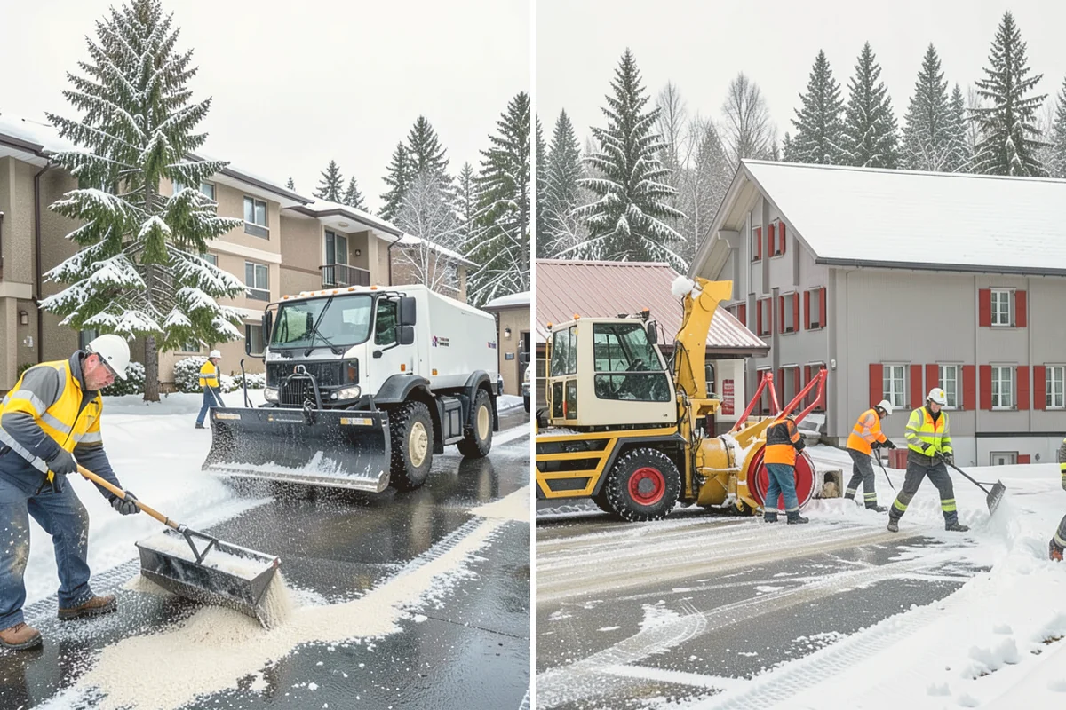Emergency Residential Snow Removal in Stanwood, Snohomish County, WA - We take your emergency call and confirm the urgent need
