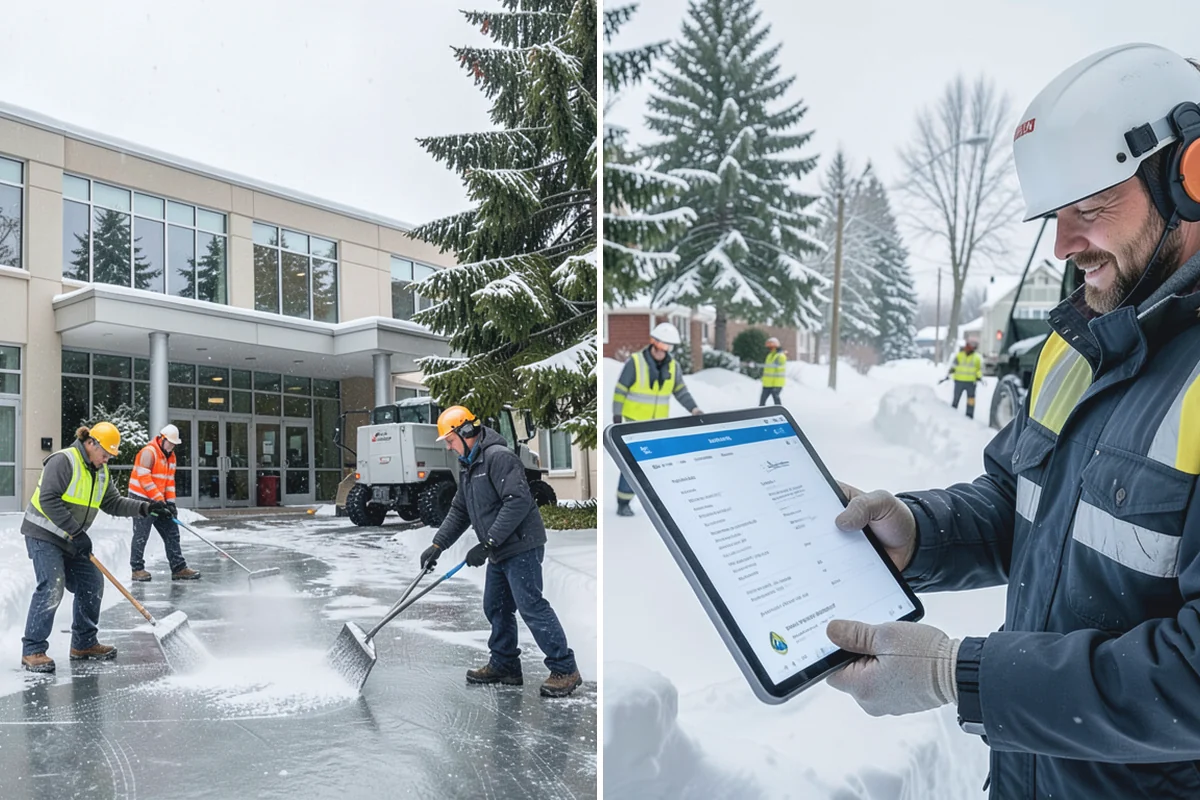 Emergency Residential Snow Removal in Sumner, Pierce County, WA - We take your emergency call and confirm the urgent need