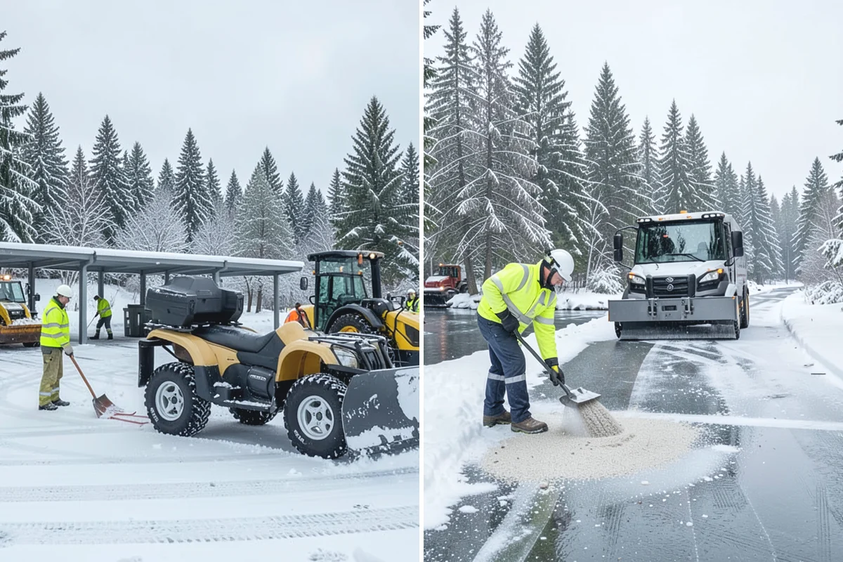 Emergency Residential Snow Removal in Wilkeson, Pierce County, WA - We take your emergency call and confirm the urgent need