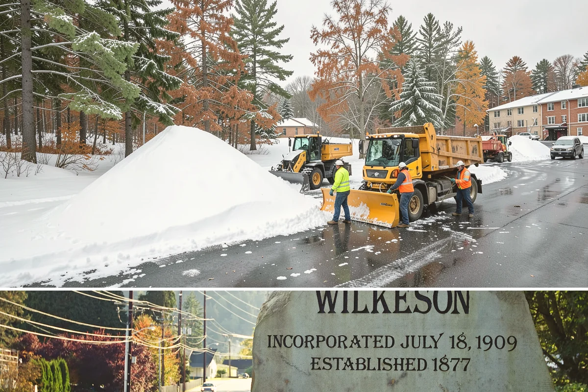 Emergency Residential Snow Removal in Wilkeson, Pierce County, WA - Save our number before winter so help is one call away when a storm outpaces the forecast.