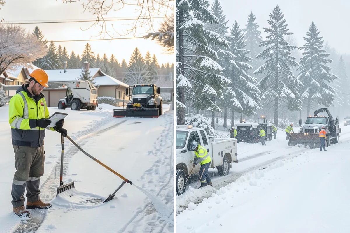 Emergency Roof Snow Removal in Beaux Arts Village, King County, WA - Take the emergency call and assess the risk