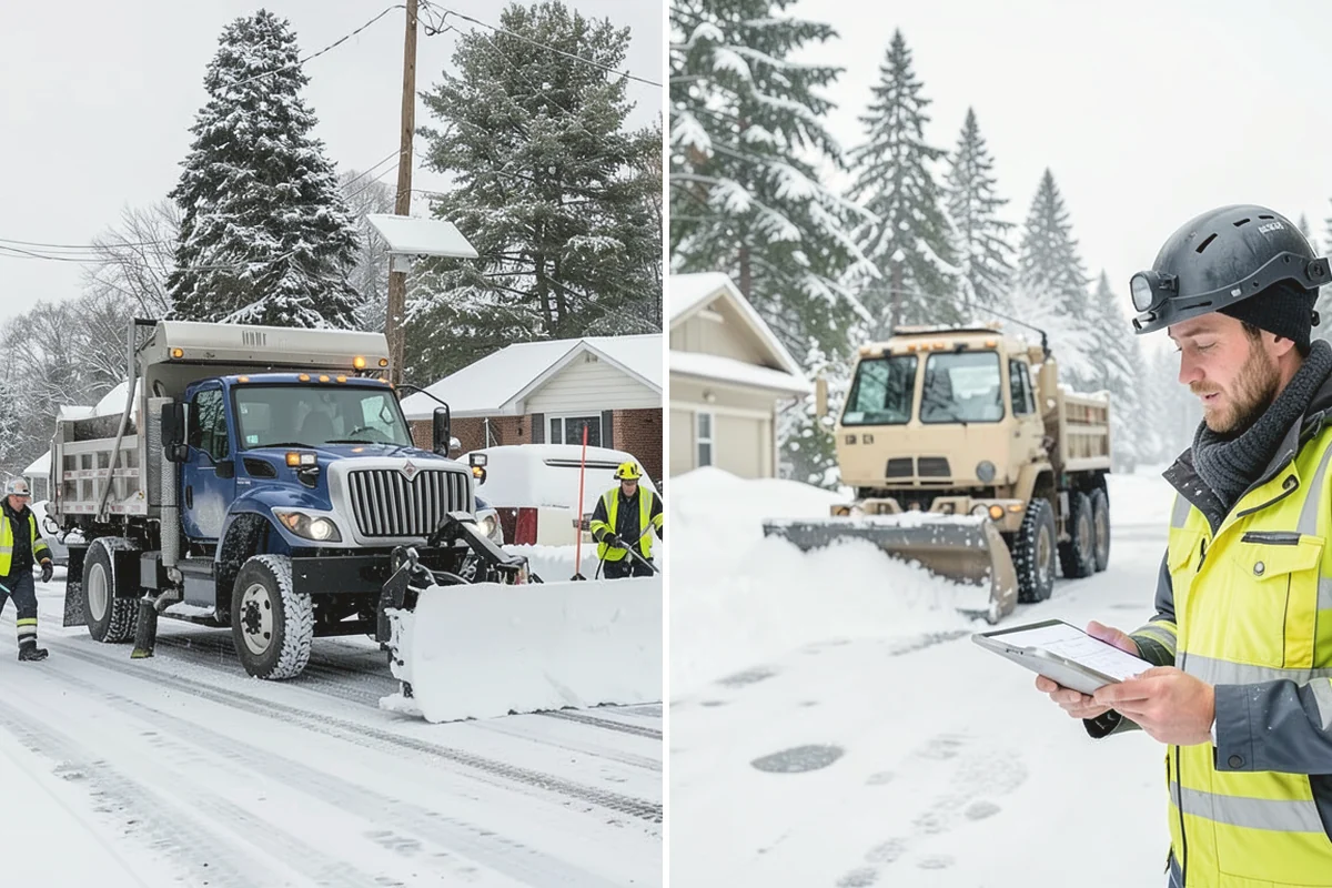 Emergency Roof Snow Removal in Covington, King County, WA - Take the emergency call and assess the risk