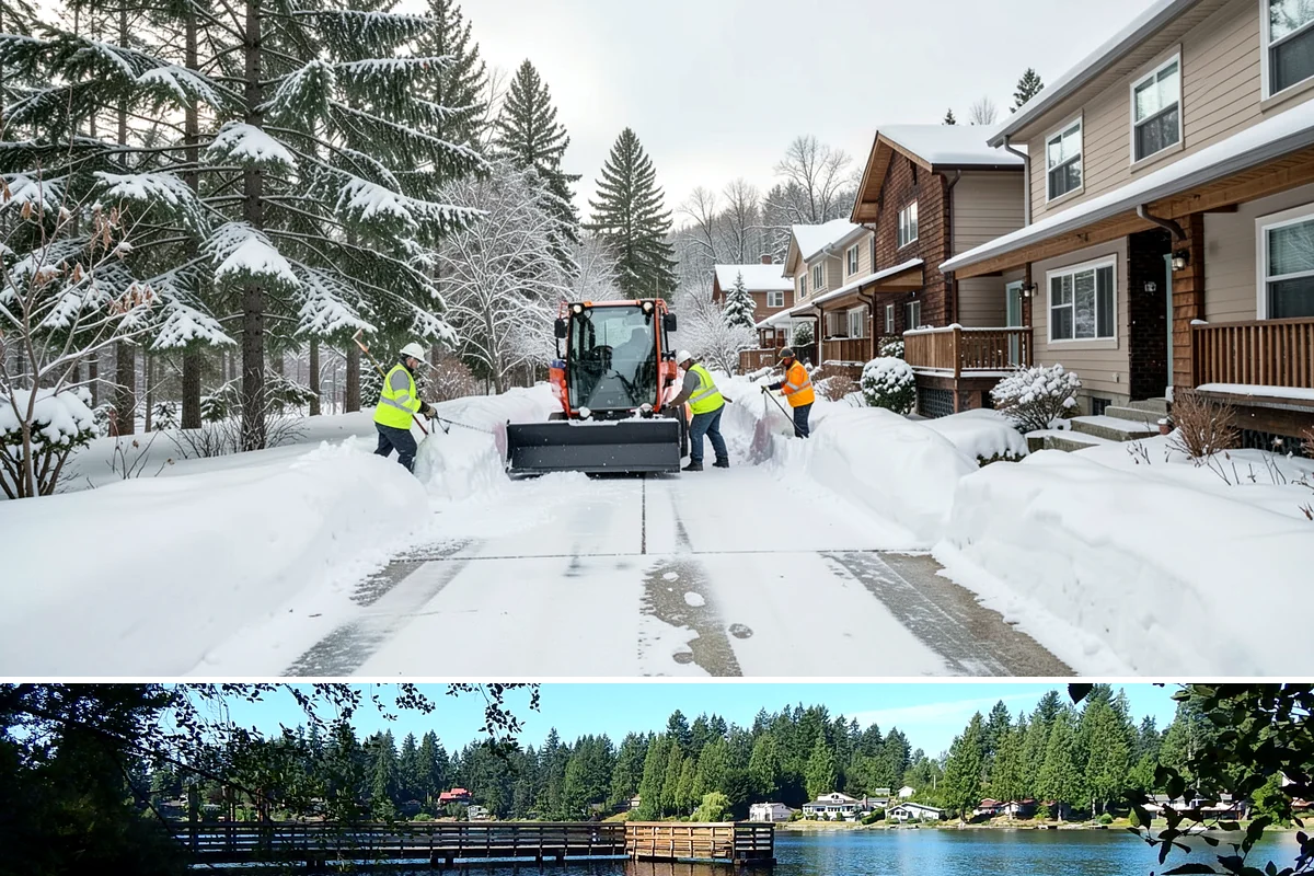 Emergency Roof Snow Removal in Federal Way, King County, WA - Emergency roof snow removal is available whenever heavy accumulation or an incoming rain-on-snow event puts a structure at...