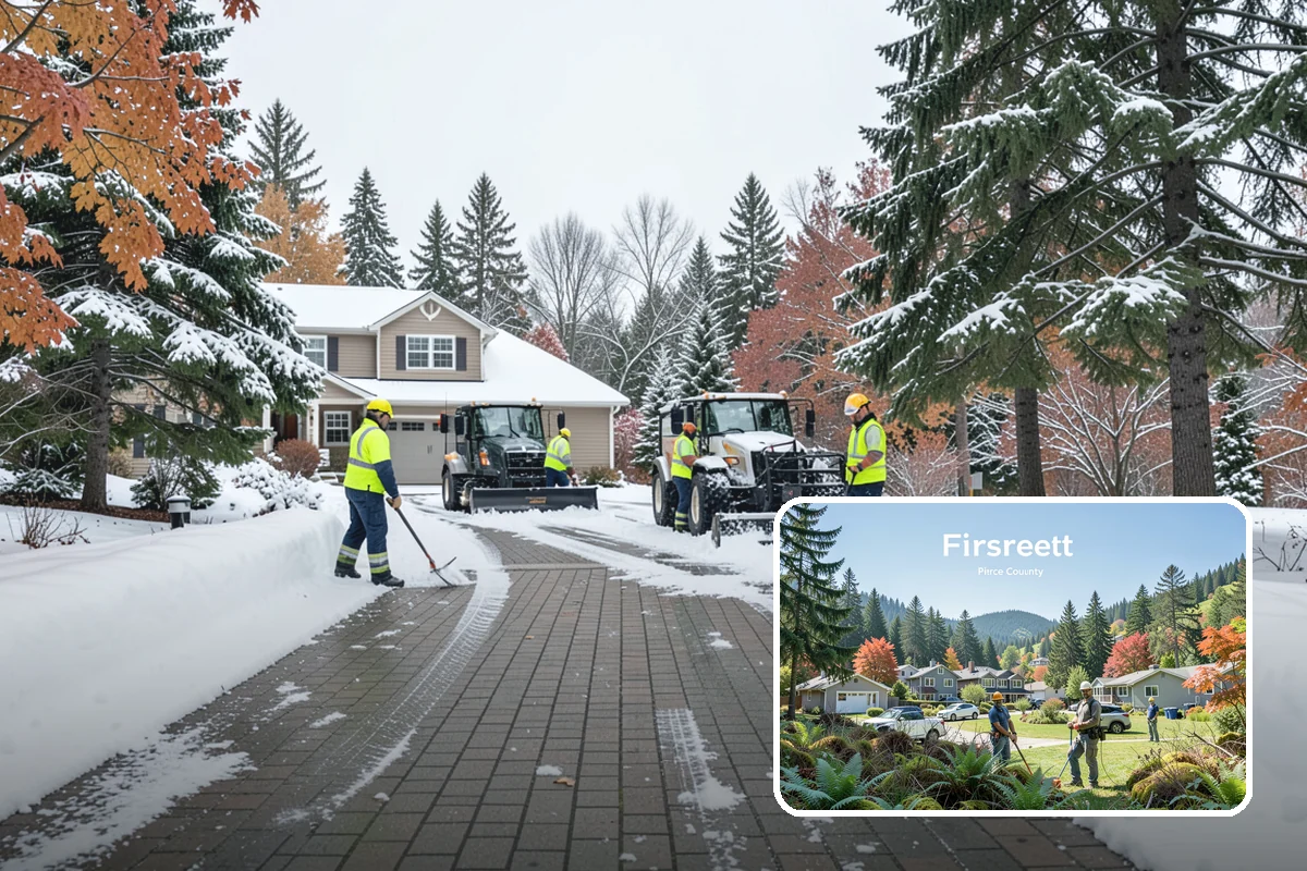 Emergency Roof Snow Removal in Fircrest, Pierce County, WA - Provides rapid response to imminent structural risk