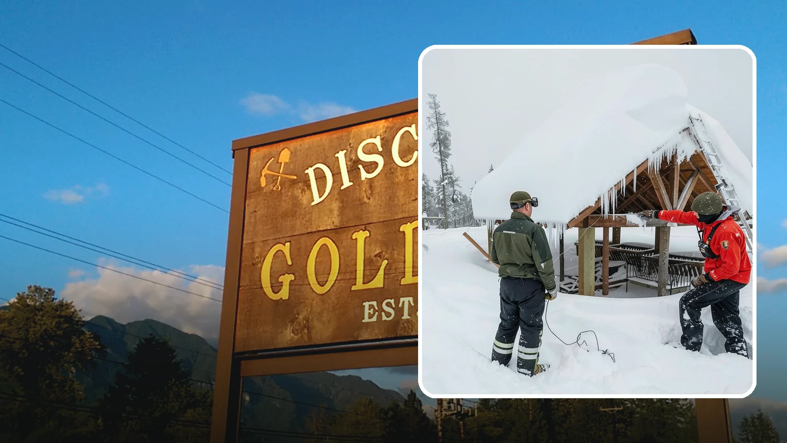 Emergency Roof Snow Removal in Gold Bar, Snohomish County, WA - We respond urgently to dangerous roof snow loads when a structure is at immediate risk.