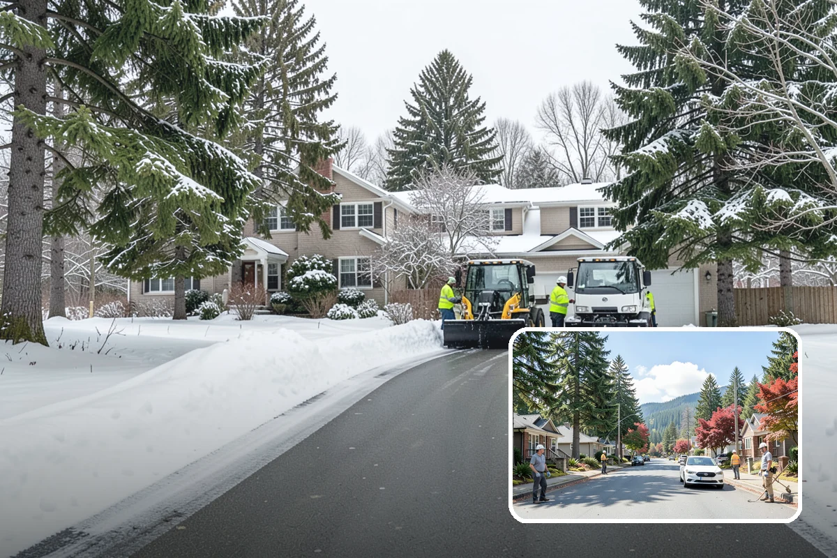 Emergency Roof Snow Removal in Hunts Point, King County, WA - Provides rapid response to imminent structural risk
