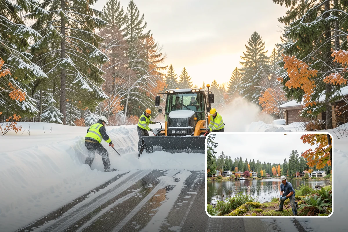 Emergency Roof Snow Removal in La Conner, Skagit County, WA - Provides rapid response to imminent structural risk