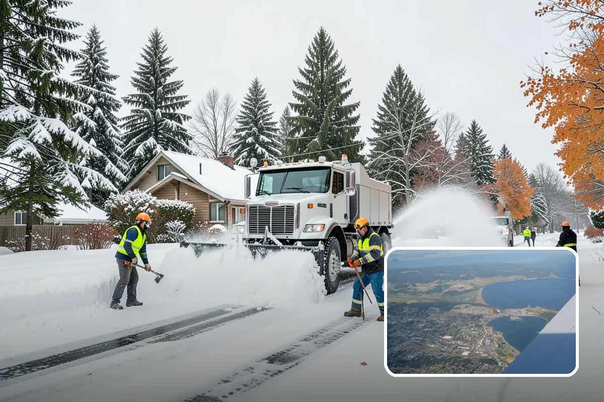 Emergency Roof Snow Removal in Oak Harbor, Island County, WA - Provides rapid response to imminent structural risk