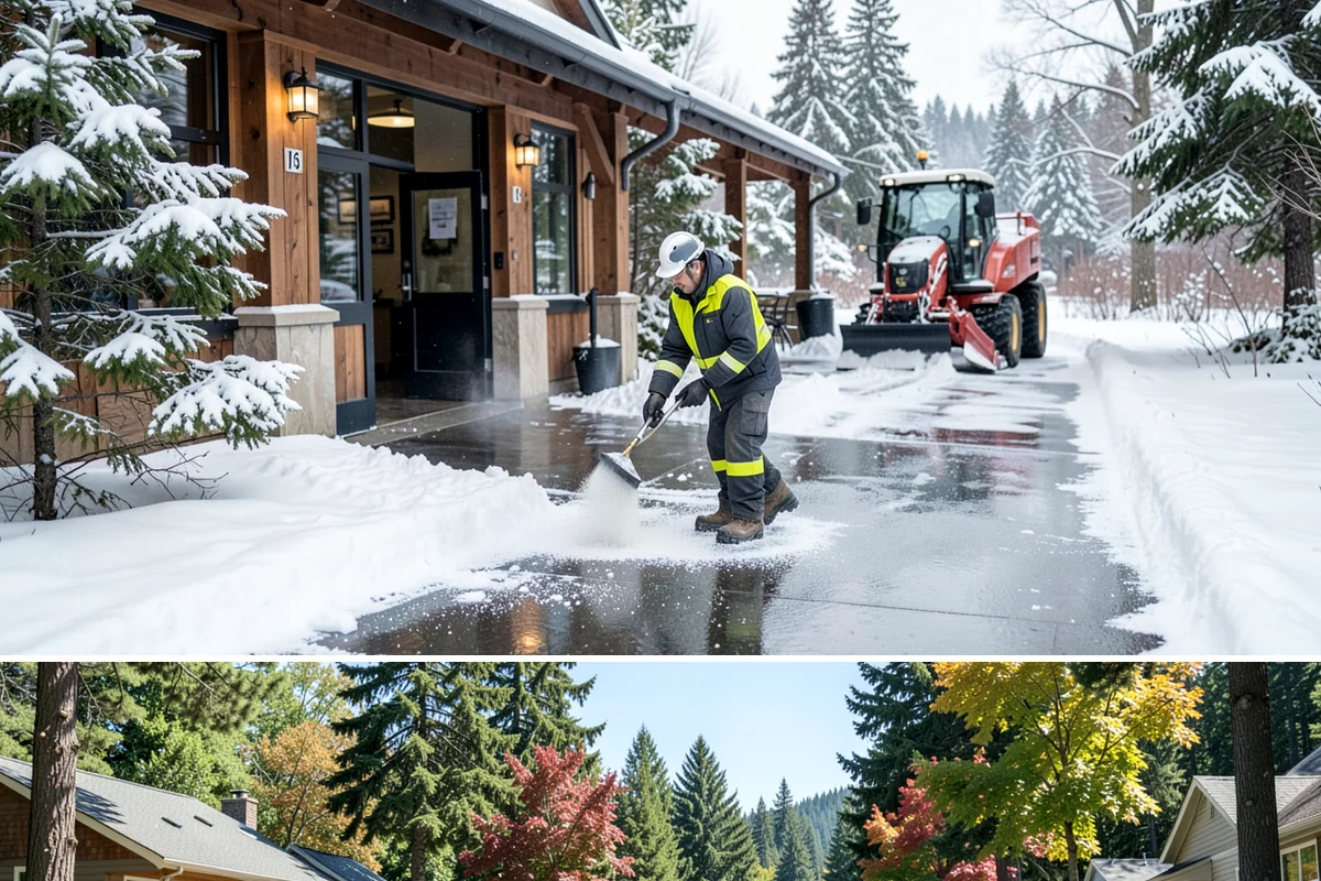 Emergency Roof Snow Removal in Orting, Pierce County, WA - Emergency roof snow removal is available whenever heavy accumulation or an incoming rain-on-snow event puts a structure at...