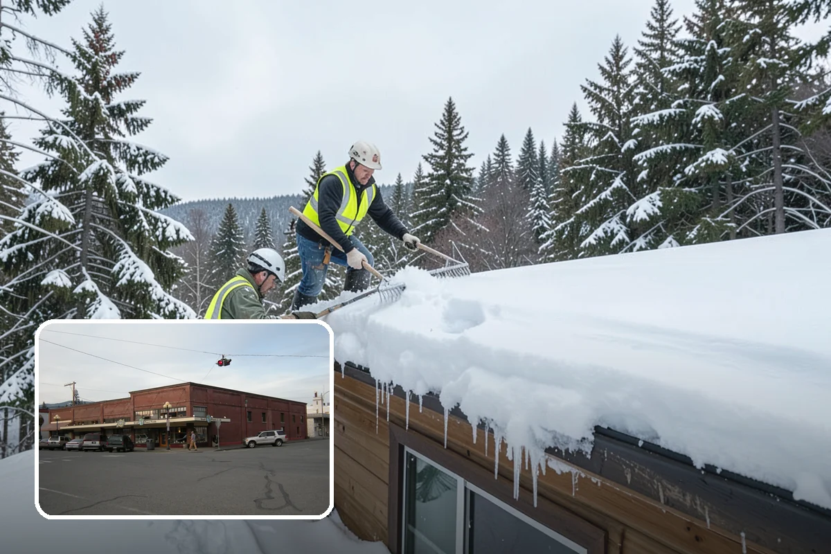 Emergency Roof Snow Removal in Sedro-Woolley, Skagit County, WA - Provides rapid response to imminent structural risk