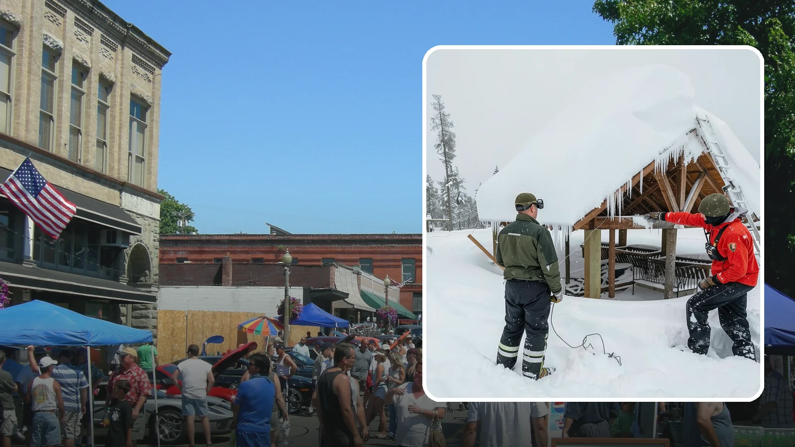 Emergency Roof Snow Removal in Snohomish, Snohomish County, WA - We respond urgently to dangerous roof snow loads when a structure is at immediate risk.