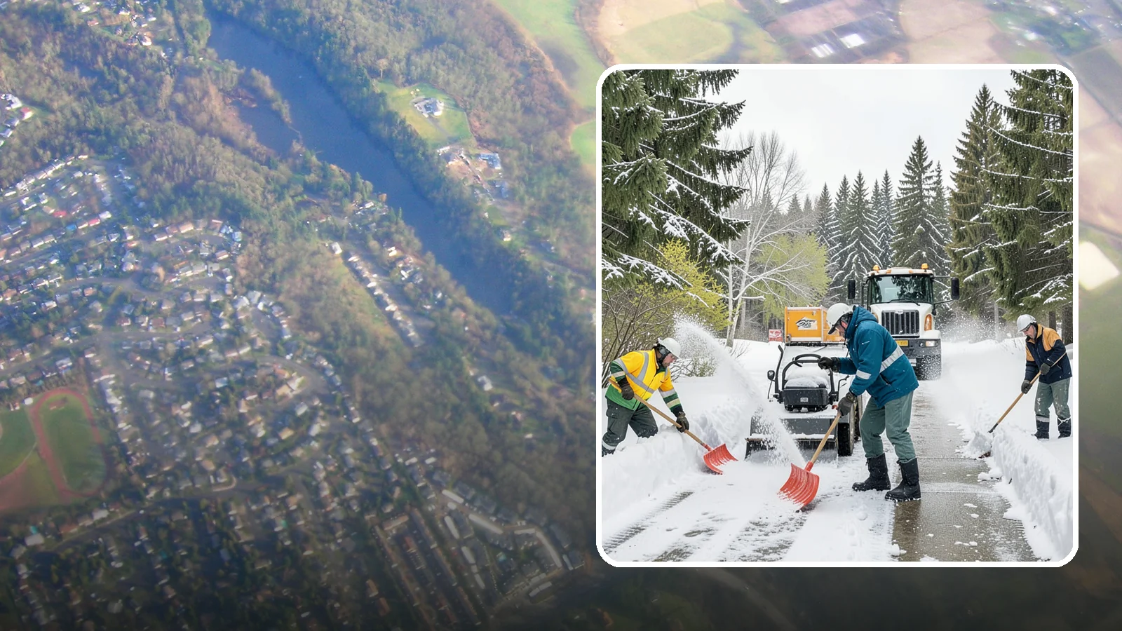 Emergency Shoveling in Algona, King County, WA - We send crews out on demand across Western Washington to hand-clear walkways, entrances, and steps when snow needs to be gone...