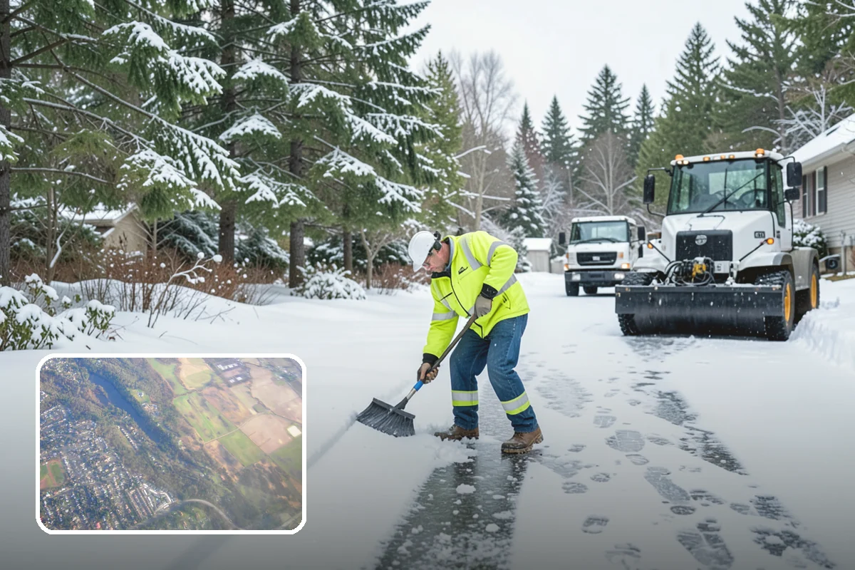 Emergency Shoveling in Algona, King County, WA - On-demand crews for areas a plow cannot reach