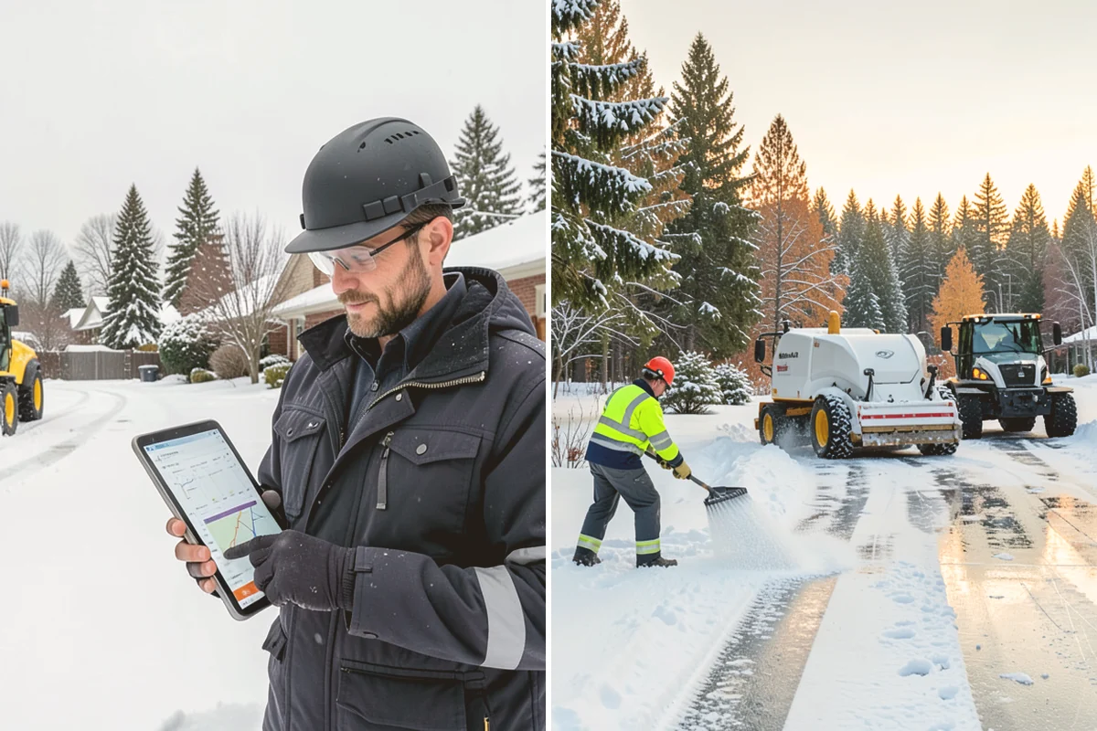 Emergency Shoveling in Algona, King County, WA - Confirm the property and priority areas by phone