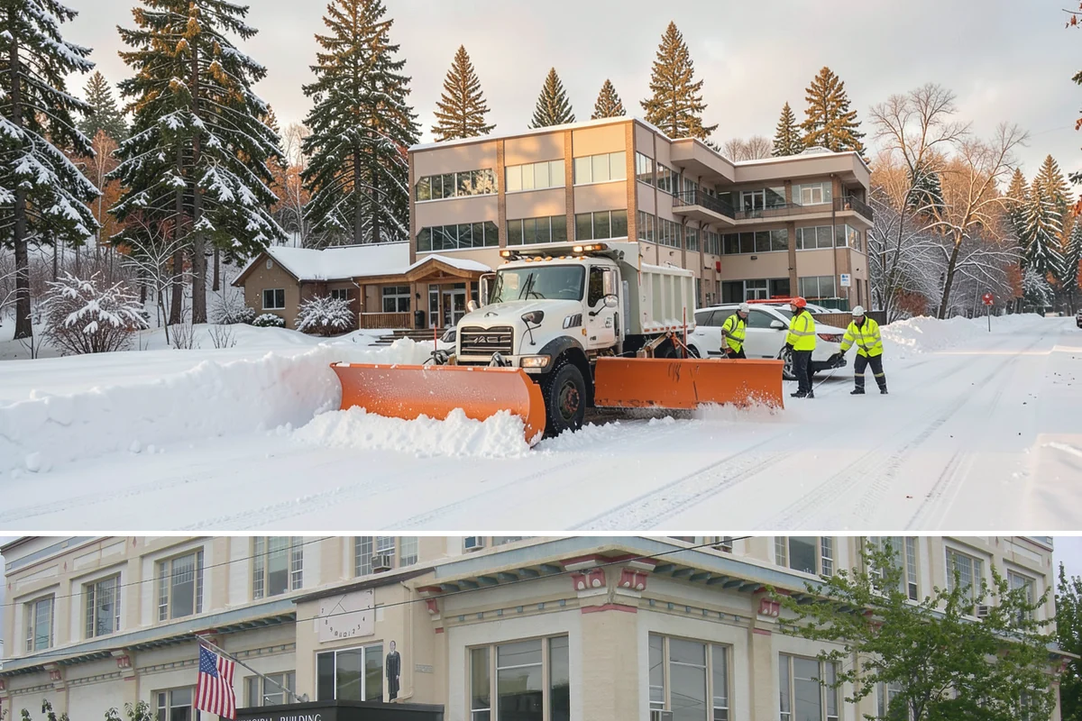 Emergency Shoveling in Anacortes, Skagit County, WA - Emergency shoveling is on call all winter, from the first lowland snowfall in late fall through early spring.