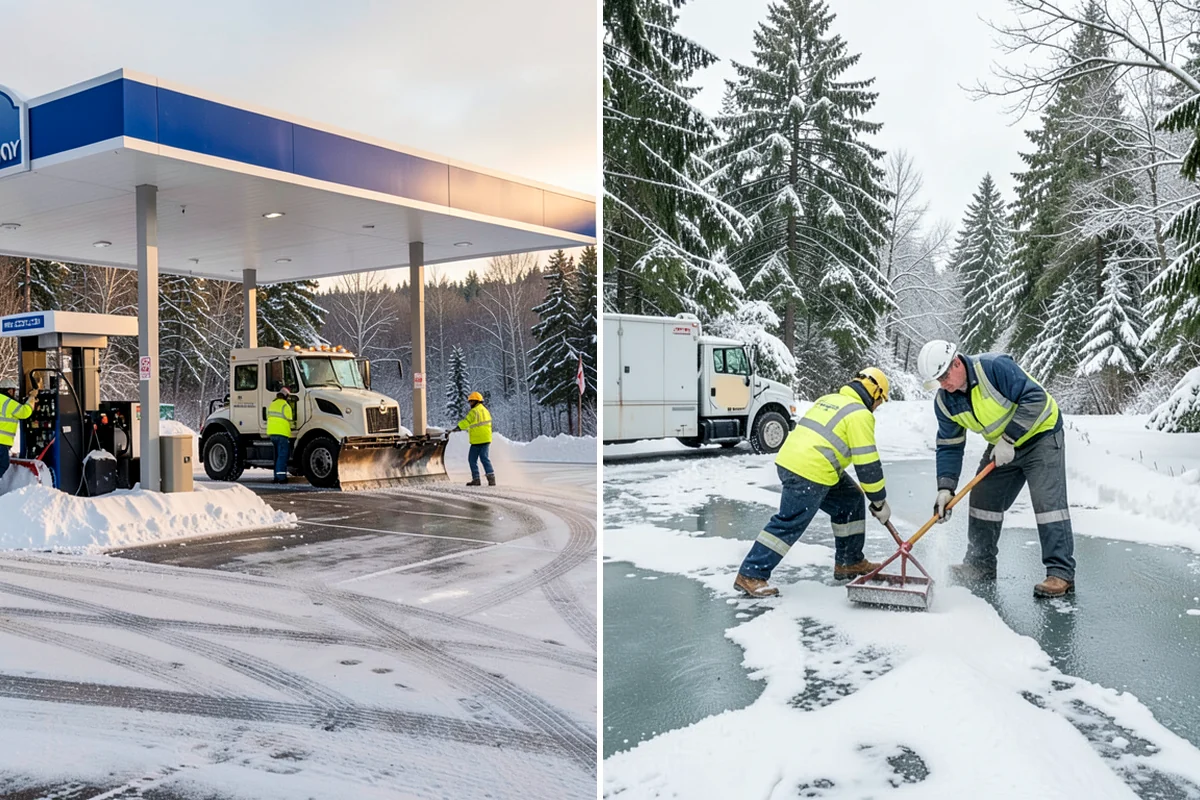 Emergency Shoveling in Arlington, Snohomish County, WA - Confirm the property and priority areas by phone