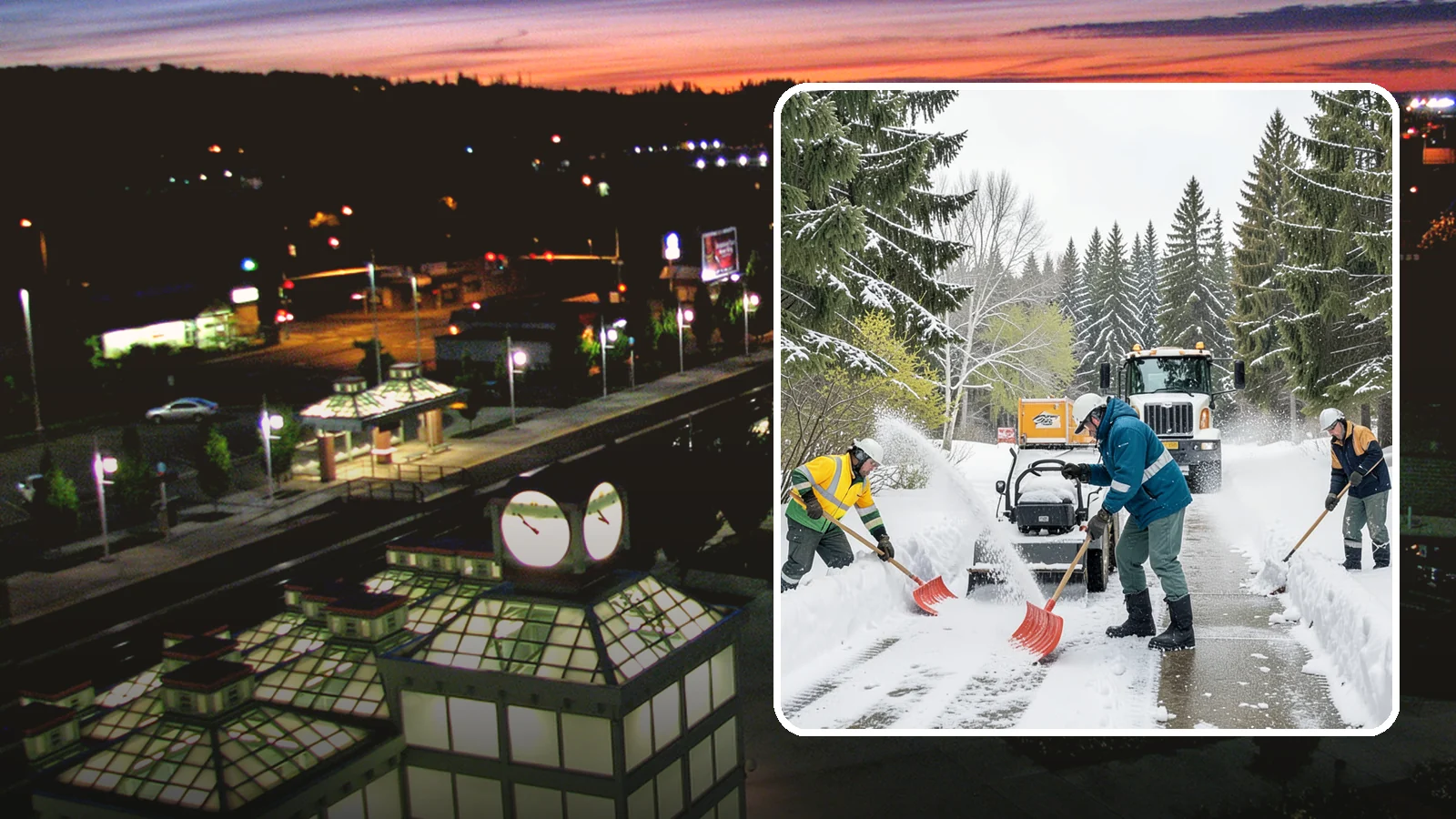 Emergency Shoveling in Auburn, King County, WA - We send crews out on demand across Western Washington to hand-clear walkways, entrances, and steps when snow needs to be gone...