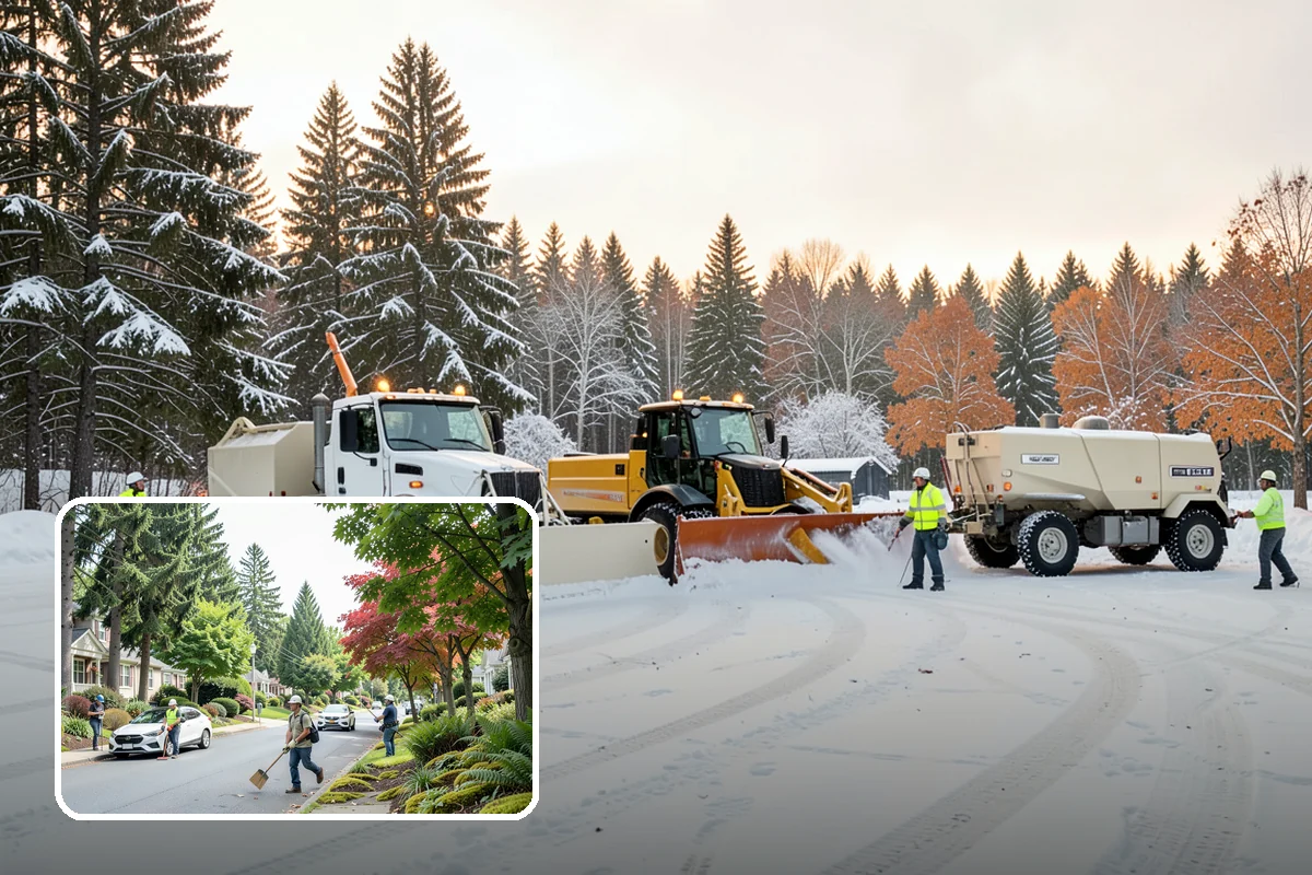 Emergency Shoveling in Beaux Arts Village, King County, WA - On-demand crews for areas a plow cannot reach