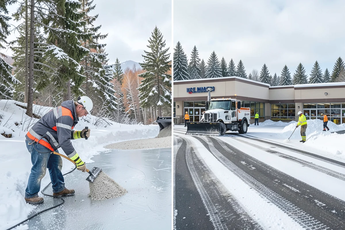 Emergency Shoveling in Beaux Arts Village, King County, WA - Confirm the property and priority areas by phone
