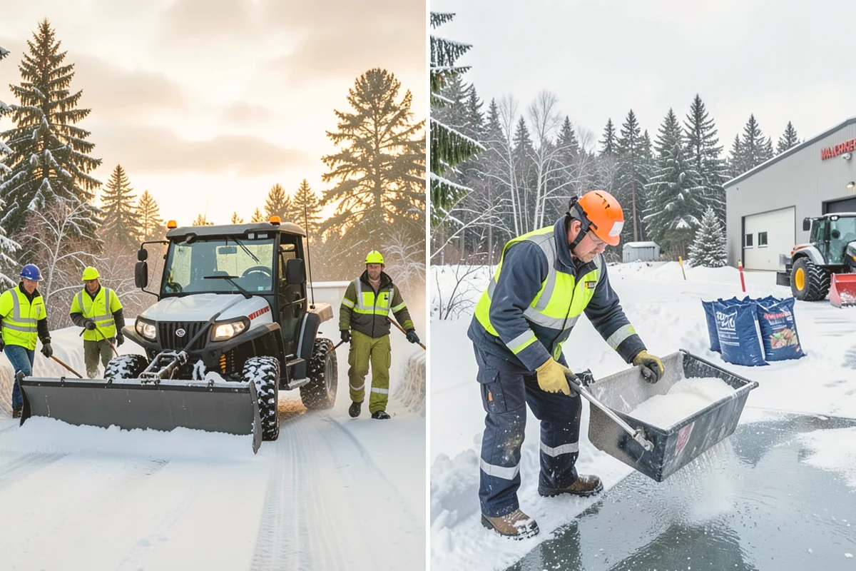Emergency Shoveling in Bellevue, King County, WA - Confirm the property and priority areas by phone