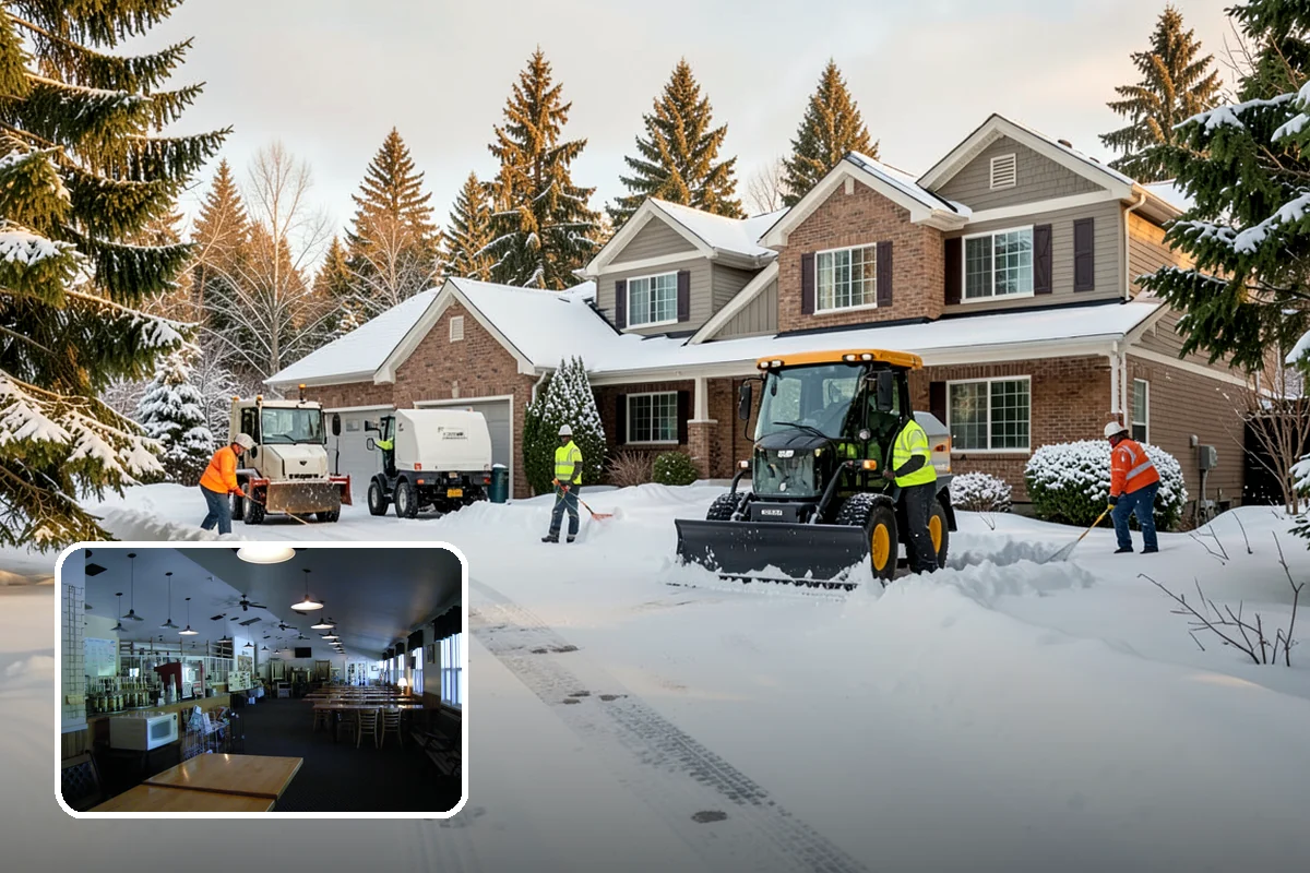 Emergency Shoveling in Black Diamond, King County, WA - On-demand crews for areas a plow cannot reach