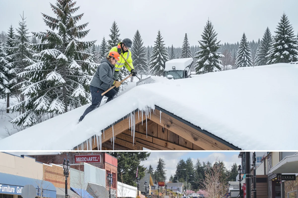 Emergency Shoveling in Bothell, King County, WA - Emergency shoveling is on call all winter, from the first lowland snowfall in late fall through early spring.