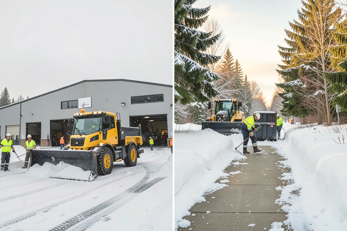 Emergency Shoveling in Brier, Snohomish County, WA - Confirm the property and priority areas by phone
