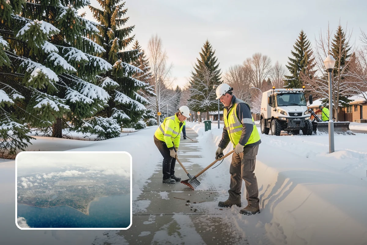 Emergency Shoveling in Burien, King County, WA - On-demand crews for areas a plow cannot reach