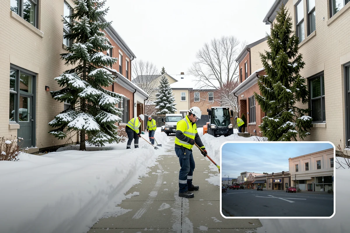Emergency Shoveling in Burlington, Skagit County, WA - On-demand crews for areas a plow cannot reach