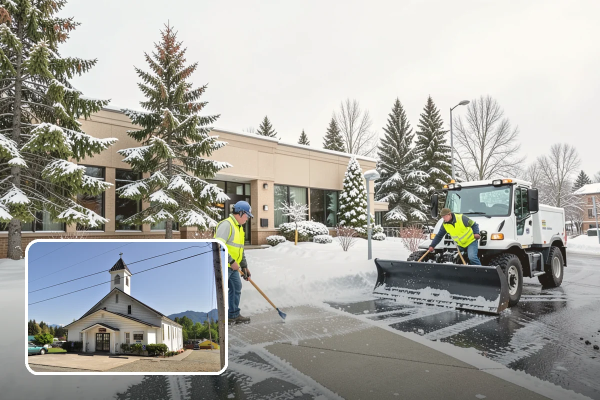 Emergency Shoveling in Concrete, Skagit County, WA - On-demand crews for areas a plow cannot reach