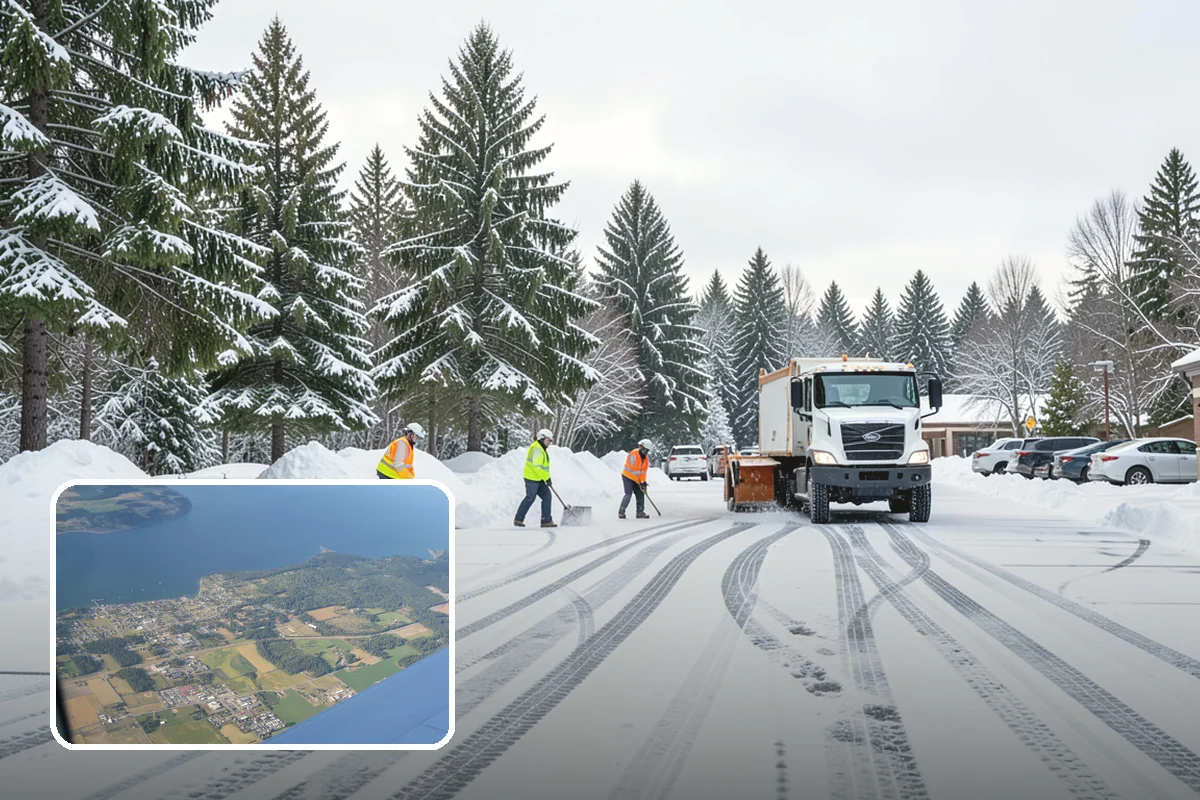 Emergency Shoveling in Coupeville, Island County, WA - On-demand crews for areas a plow cannot reach