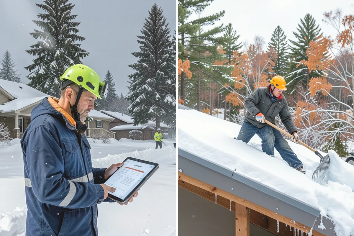 Emergency Shoveling in Covington, King County, WA - Confirm the property and priority areas by phone