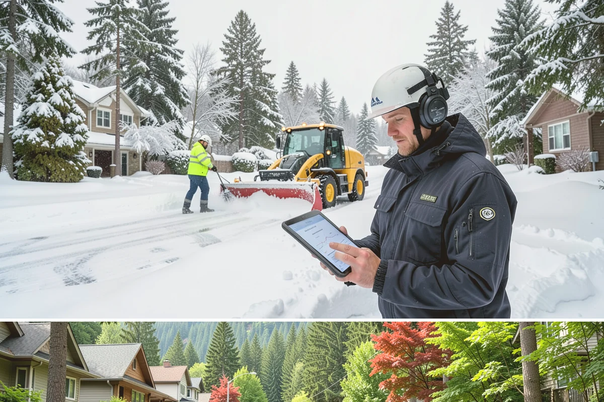 Emergency Shoveling in Darrington, Snohomish County, WA - Emergency shoveling is on call all winter, from the first lowland snowfall in late fall through early spring.