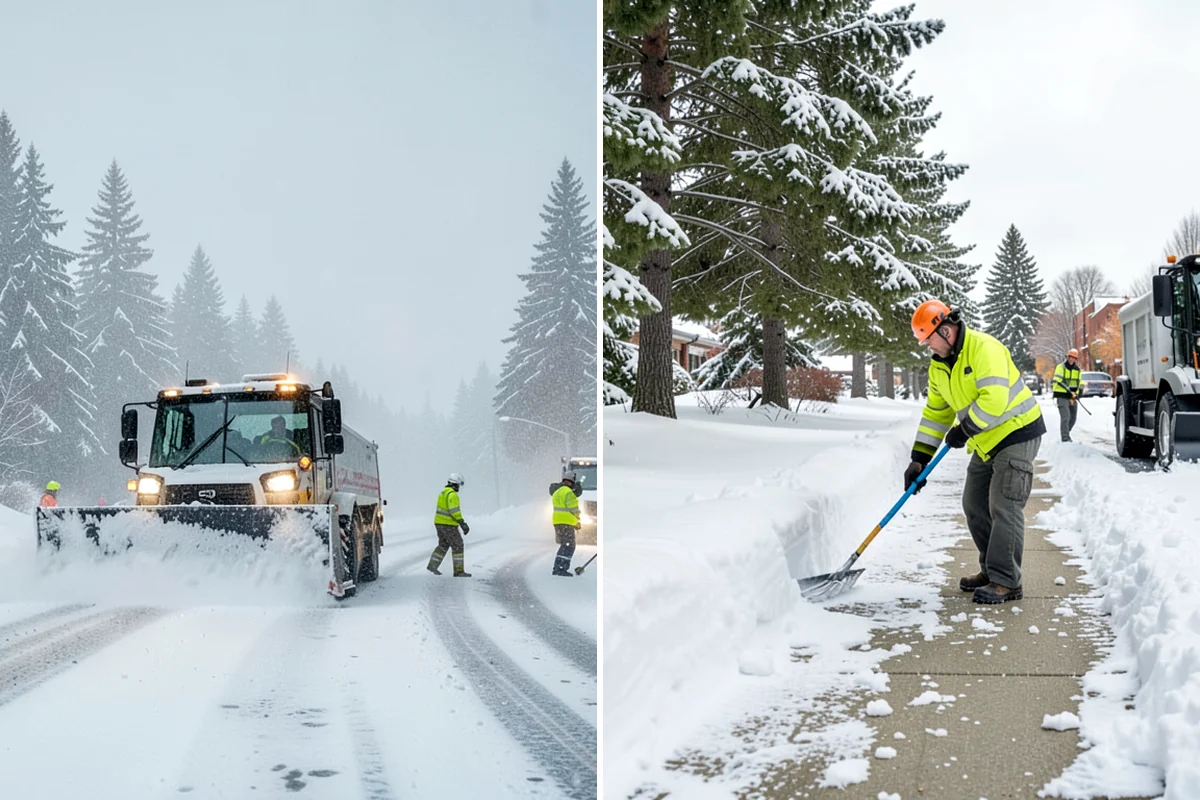 Emergency Shoveling in DuPont, Pierce County, WA - Confirm the property and priority areas by phone